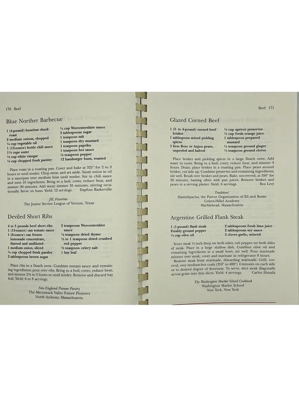 Vintage Community Cookbook, America's Recipes, 1993